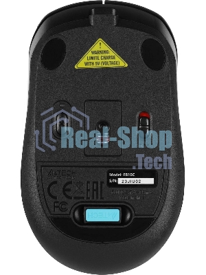 Мышь беспроводная A4Tech Fstyler FB10C черный, 2000 dpi, радиоканал, Bluetooth, USB, кнопки - 4