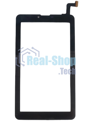 Сенсорное стекло (тачскрин) для Prestigio Wize 1177 4G, черное