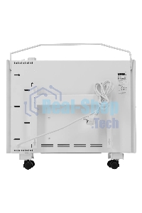 Конвектор Denzel XCE-1000 белый, 1000 Вт, 15 м2, термостат