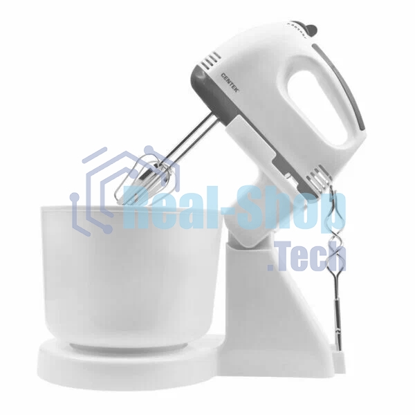 Миксер Centek CT-1113 белый/серый