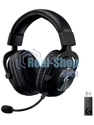 Гарнитура беспроводная/проводная Logitech Headset PRO X LIGHTSPEED Wireless Gaming черный