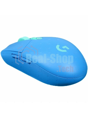 Мышь беспроводная Logitech G304 Lightspeed синий, 12000 dpi, радиоканал, USB, кнопки - 6