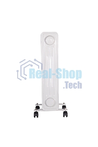 Обогреватель масляный Ресанта ОМ-9А (9 секций), белый, 2000 Вт, 20 м2, термостат 67/3/16