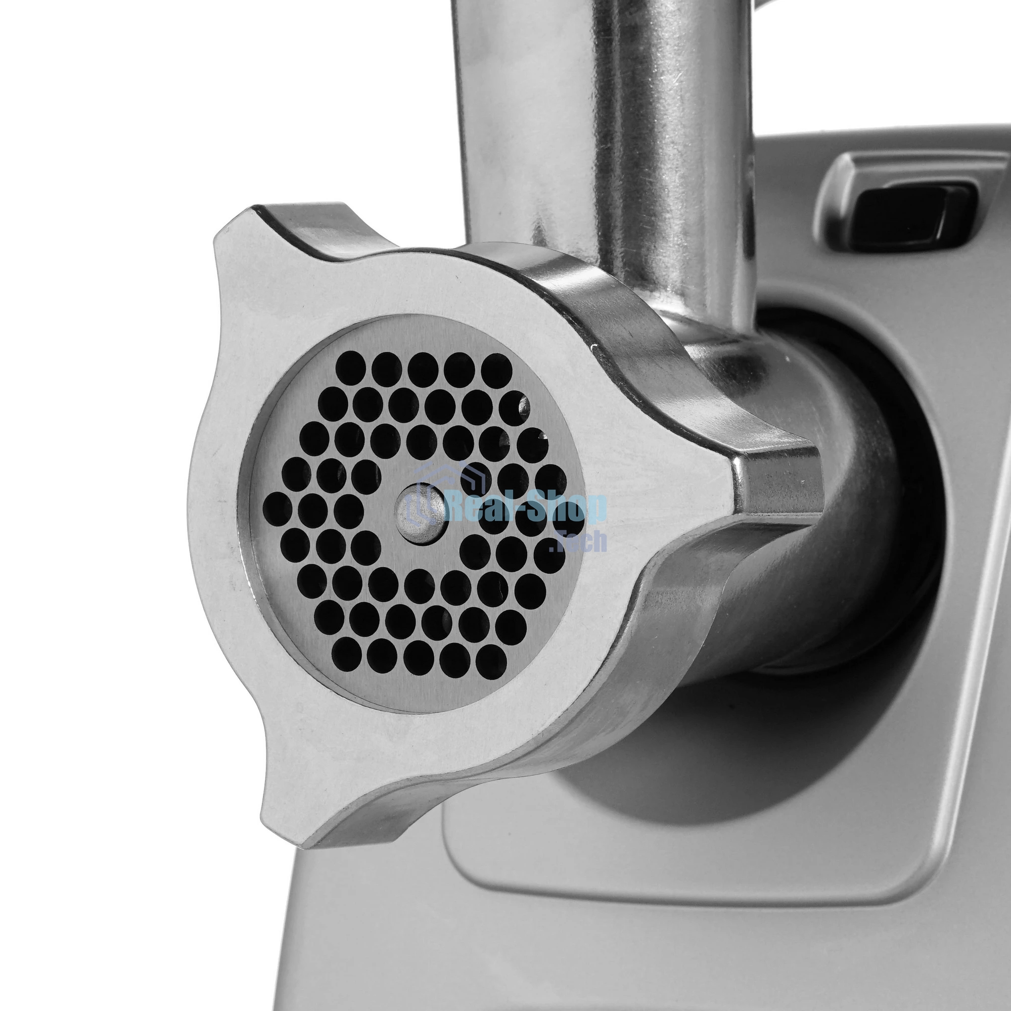 Мясорубка электрическая Аксион М62.04 черный/серебристый, 2000 Вт