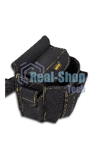 Поясная сумка монтажника Deli DL-P4 220 x 200 x 140мм, 6 карманов, ткань Оксфорд 600D