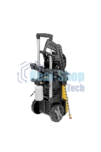 Моечная машина высокого давления Denzel R-200D, 2400 Вт, 200 бар, 420 л/ч, с барабаном