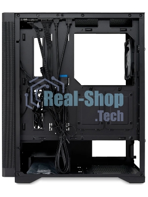 Компьютерный корпус HSPD M520, Mesh Mid Tower, черный, slide TG, 0.45 SPCC, 4x120мм ARGb ATX, mATX, mITX 160/330/184мм 2x2.5