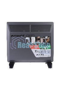 Конвектор Patriot PT-C 10 X черный, 1000 Вт, 15 м2, термостат