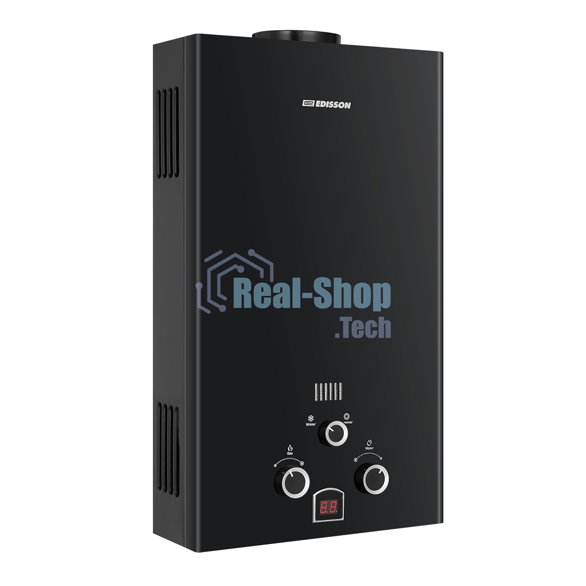 Колонка газовая Edisson E 20 D черный