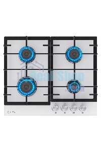 Газовая варочная панель LEX GVG 642-1 WH независимая, белый