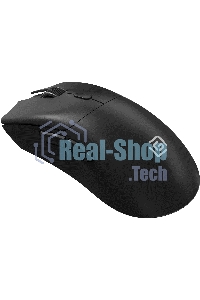 Мышь беспроводная Оклик 980GMW черный оптическая 26000dpi беспров. BT/Radio USB для ноутбука 6but