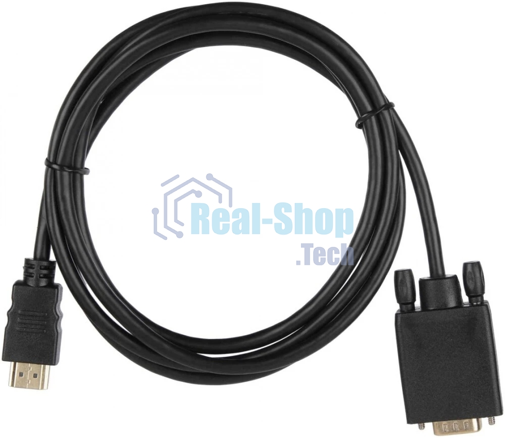 Кабель ACD-DHVM1-30B ACD-DHVM1-30B HDMI 1.4, Golden Plated,19m/15m, HDMI-VGA черный, 3м, (742330)