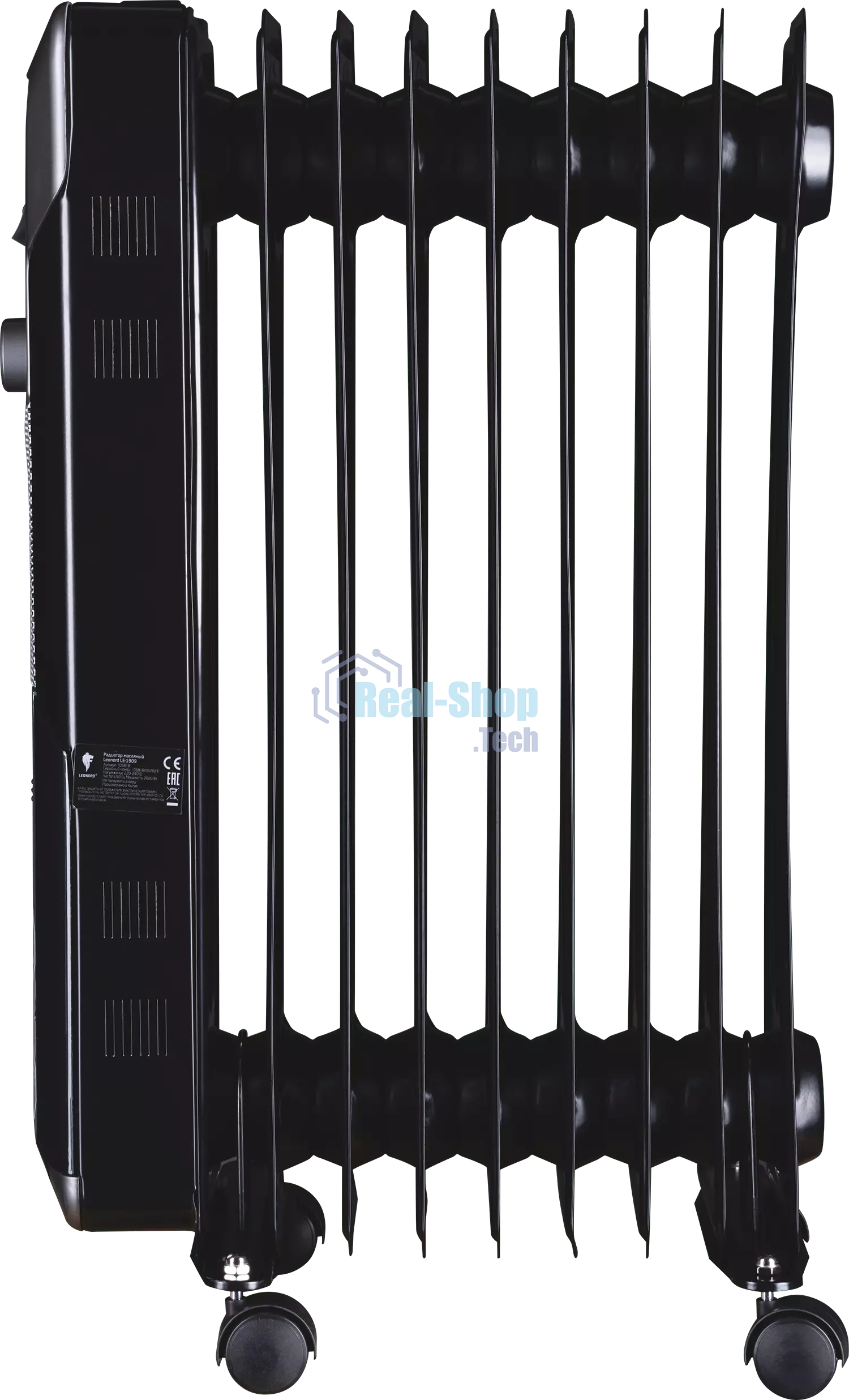Радиатор масляный LEONORD LE-1909 9 секц. 2 кВт (105818)