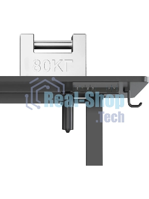 Стол компьютерный Cactus угловой подъемный столешница МДФ черный каркас черный 1600х1400х720х1180 мм (CS-EDXL-BBK)
