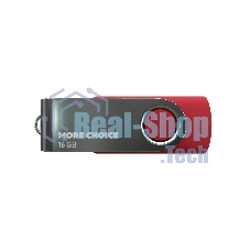 Флешка USB More Choice (4610196407574) MF16-4 USB 16 Gb 2.0 Red