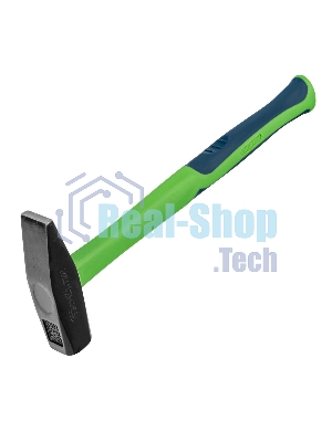 Молоток слесарный Сибртех 400 г, фибергласовая обрезиненная рукоятка