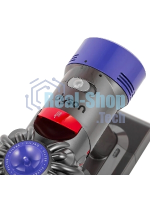 Пылесос Dyson V8 Absolute SV25 желтый/никель, питание от аккумулятора, 115 Вт, уборка сухая, пылесборник 0,54 л