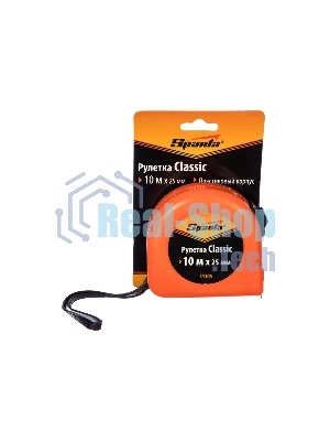Рулетка Sparta Classic, 10 м х 25 мм, пластиковый корпус