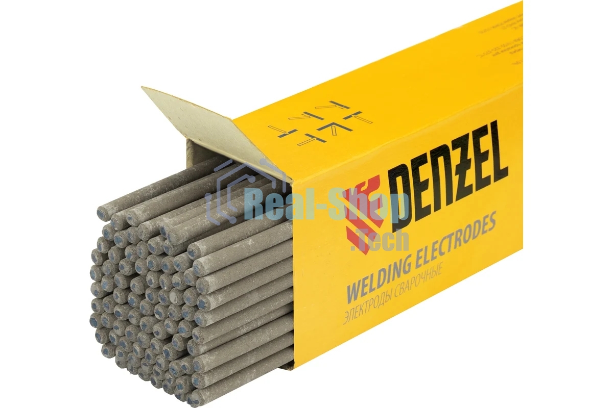 Электроды Denzel DER-13/55, диам. 4 мм, 5 кг, основное покрытие