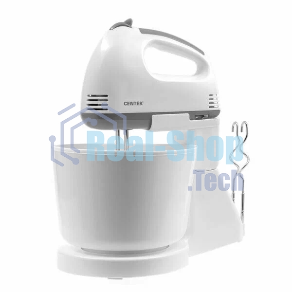 Миксер Centek CT-1113 белый/серый