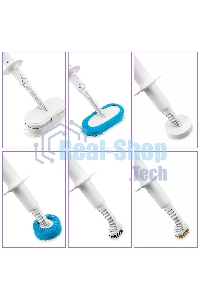 Швабра паровая Kitfort КТ-1016 1300Вт белый