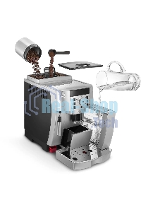 Кофемашина автоматическая DeLonghi ECAM 22.110.SB серебристый, исп. кофе - молотый/зерновой, 1.8 л, 1450 Вт, 15 Бар.