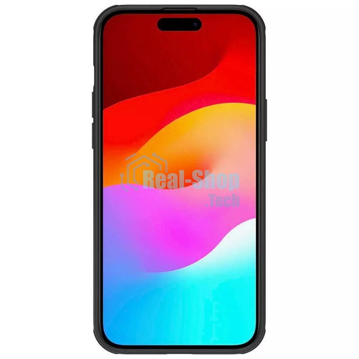 Чехол Super Frosted Shield Pro, черный, (AP IP15 Plus)