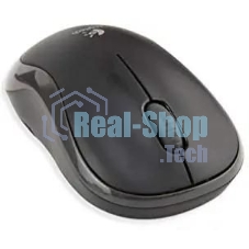 Мышь беспроводная Logitech B175 черный, 1000 dpi, радиоканал, USB, кнопки - 3