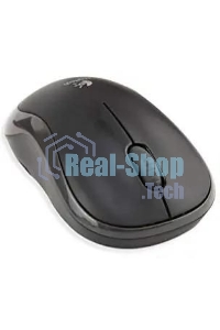 Мышь беспроводная Logitech B175 черный, 1000 dpi, радиоканал, USB, кнопки - 3