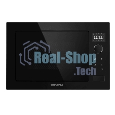 Встраиваемая микроволновая печь Maunfeld XBMO251GB Glossy черный, 25 л, 900 Вт, переключатели - сенсор, поворотный механизм