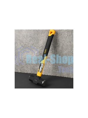 Кувалда Deli DL447003 1,36кг, рукоятка из высокопрочного стекловолокна