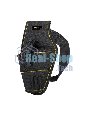 Поясная сумка-кобура монтажника Deli DL430004 260 x 150 мм, 4 кармана, ткань Оксфорд 600D