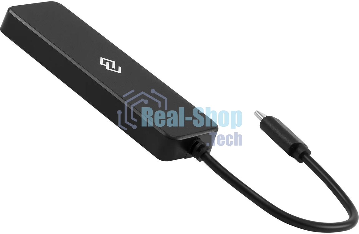 USB-разветвитель Digma DHUB-4USB-C-2.0, USB-C, USB 2.0 4порта, USB