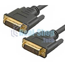 Кабель 5bites APC-096-020 DVI M/DVI M (24+1) double link, зол.разъемы, ферр.кольца, 2м.