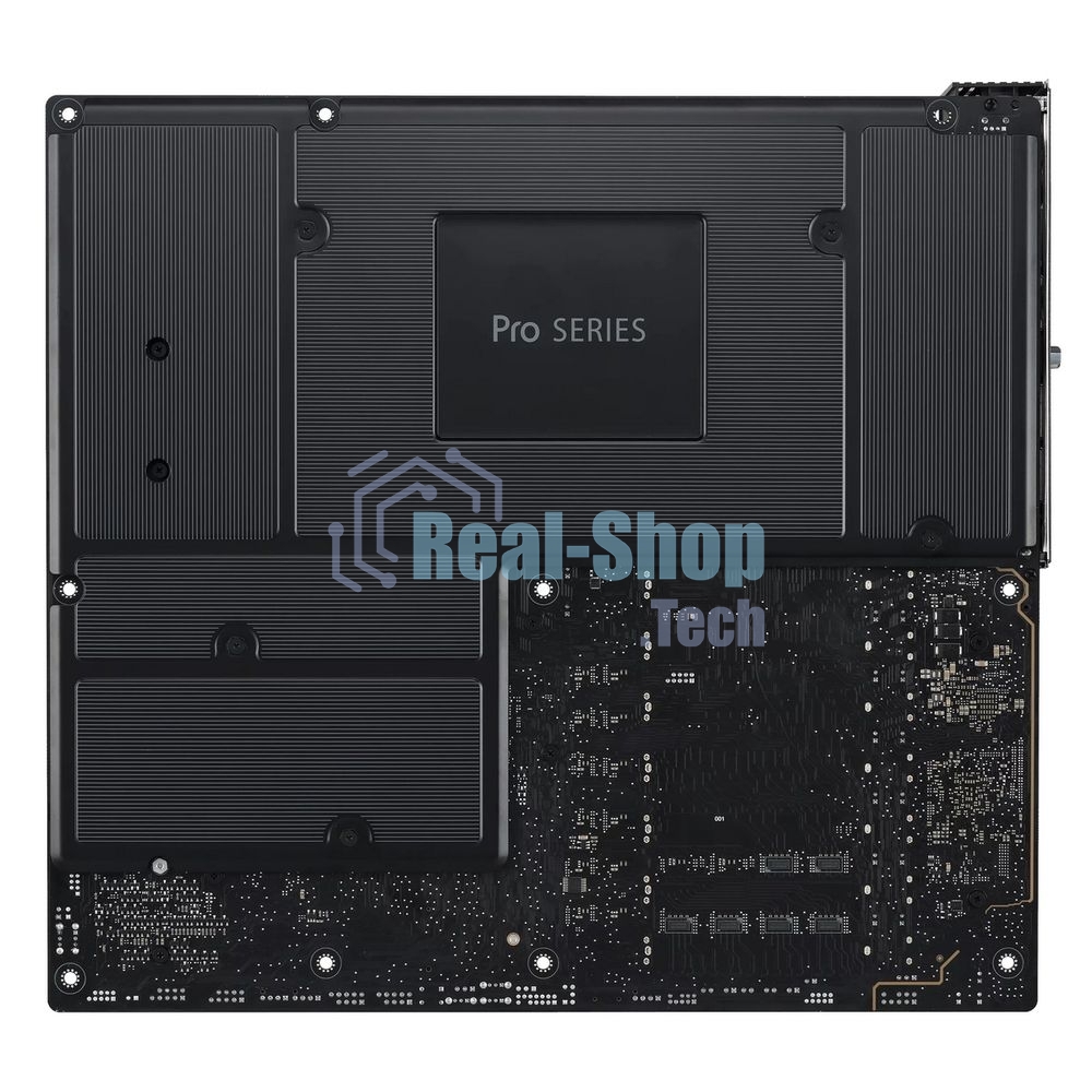 Материнская плата ASUS Pro WS WRX90E-SAGE SE, sTR5, AMD WRX90, 8xDDR5, 4xSATA, 4xM.2, 6xPCI-E 5.0 x16, 1xPCI-E 5.0 x8, 1xVGA, 2xMiniDP, 3x 10Gb LAN, 6xUSB-A 3.2 Gen 2, 1xUSB-A 2.0, 2xUSB-C USB4, 2x3.5 мм, 5.1, SSI EEB