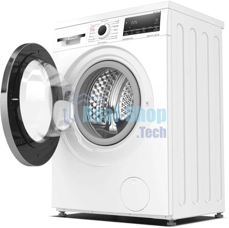 Стирально-сушильная машина Bosch WDS28460ME белый, загрузка фронтальная 8 кг, 1400 об/мин., класс: А