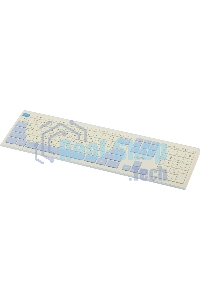 Комплект клавиатура + мышь Acer OCC205 беспроводной USB, 1200 dpi, белый/голубой