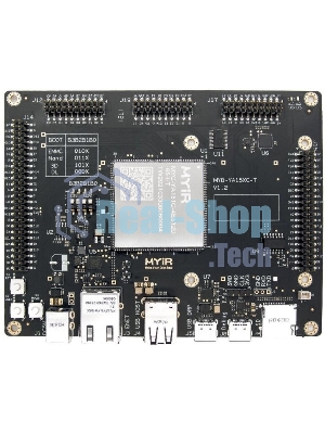 Плата разработки Myir MYD-YA151C-4E512D-65-I-T MYC-YA15XC-T CPU Module as Controller Board, ST STM32MP1 MPU based on 650MHz Single or Dual Arm Cortex-A7 and 209MHz Cortex-M4 Cores,256MB/512MB DDR3L, 256MB Nand Flash/4Gb eMMC, 32KB EEPROM, Power Management IC (PMIC)