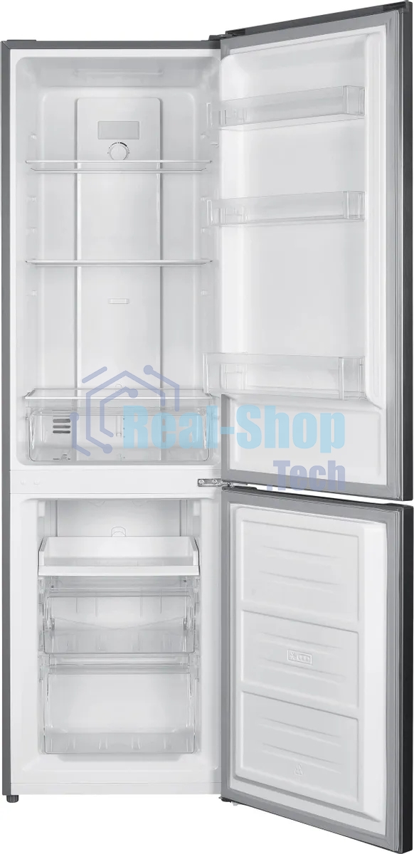 Холодильник Hyundai CC30021AF нержавеющая сталь 182/55л морозилка снизу, No Frost