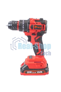 Дрель-шуруповерт аккумуляторная Edon UAD-21PBL, 20В, 2 АКБ, Кейс