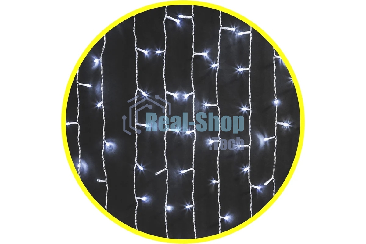 Гирлянда Navigator NGF-C01-357CW-8-2x1.5m-230-TR-IP44