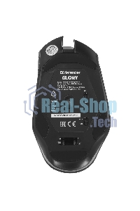 Мышь беспроводная Defender Glory GM-514 черный, 3200 dpi, радиоканал, USB, кнопки - 7