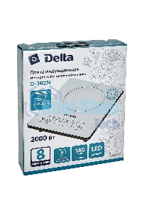Плита настольная индукционная DELTA D-302N 2кВт, 1 конфорка