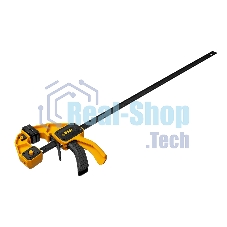 Струбцина Denzel F-образная, быстрозажимная, 600 х 80 мм, усиленный нейлоновый корпус