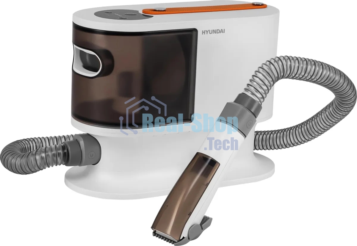 Пылесос Hyundai HYV-PETPRO1 1800Вт белый/коричневый