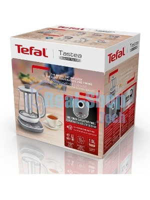 Чайник электрический Tefal BJ551B10 1.5 л, 1430 Вт, белый/серый