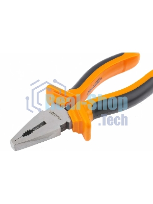 Плоскогубцы Sparta Comfort 180 мм, комбинированные шлифованные, двухкомпонентные рукоятки