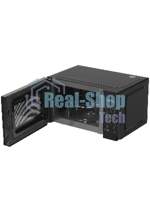 Микроволновая печь Sharp R-6800RK черный, 20 л, 800 Вт, переключатели - сенсор