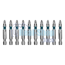 Бита Gross PH2х50мм, сталь S2, шестигр., 10 шт.