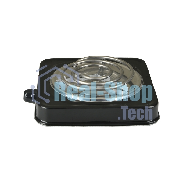 Плита настольная электрическая BLACKTON Bt HP101S чёрный, 1 кВт, ТЭН, конфорки - 1, эмаль, поворотные переключатели